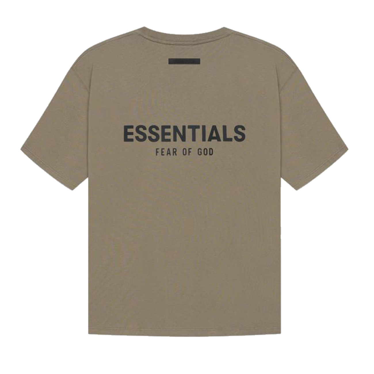 Fear Of God Essentials T Shirt Cream Buttercream Ss21 (10) - newkick.cc